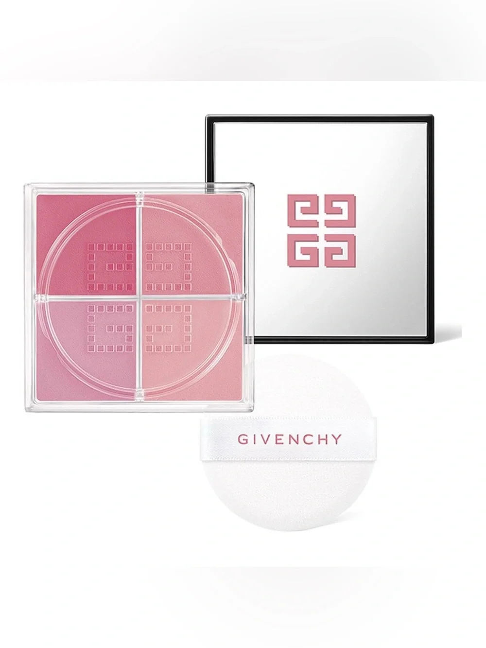 NEW BOX! Givenchy Prisme Libre Blush•2 Taffetas Rose•4 Loose Powder 4 x 1.12g